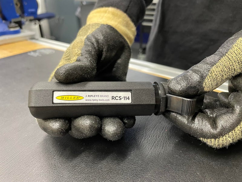Miller RCS-114 Hard Cable Jacket Strippers for Professional Technicians, Electricians, and Installers, Easily Portable Tool, 3.5 Ounces - Image 2